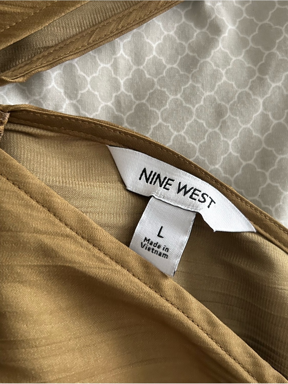 Nine West Wide Leg Pants in Camel Tan